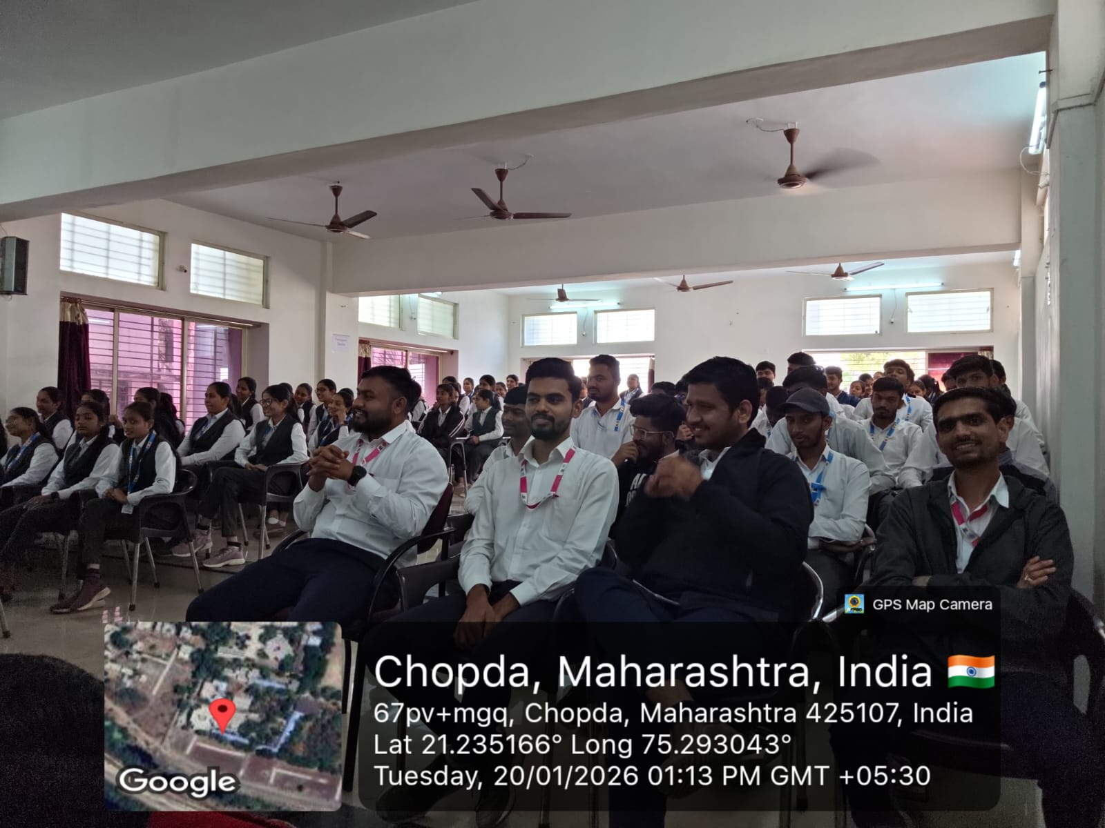 The Orientation Lecture on “Positive Attitude Through Personality Development” was successfully conducted at Smt. Sharadchandrika Suresh Patil College of Pharmacy, Chopda.